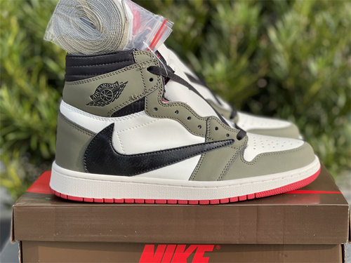 Original version_ AJ1 _ T S Alliance_ gray-green color matching_ the item number DH3227 106. Full code shipment 36 --- 46-fd114575